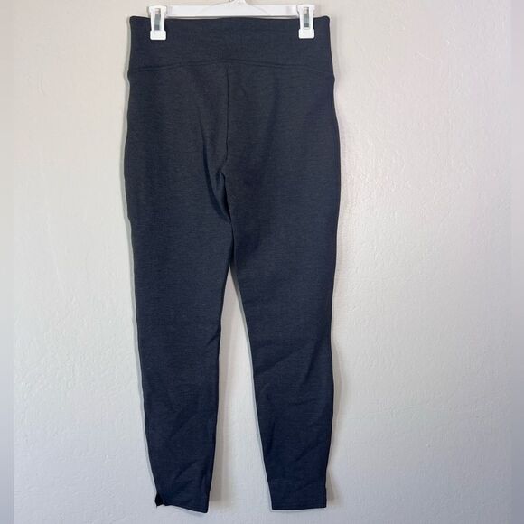 NWT Spanx Ponte Split Hem Leggings Gray Size M - Picture 5 of 6